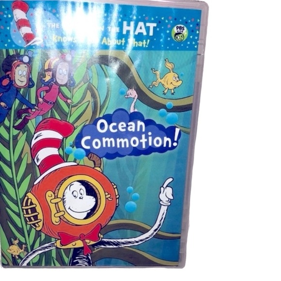 Dr Seuss the cat in the hat ocean commotion dvd movie - Picture 1 of 5
